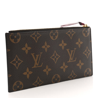 Louis Vuitton Monogram Felicie Chain Wallet Zippered Insert Fuchsia 3 of 6
