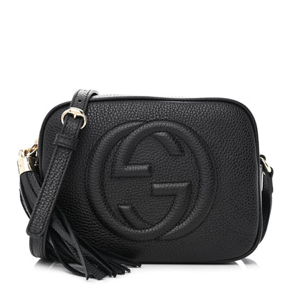 Gucci Pebbled Calfskin Small Soho Disco Bag Black 1 of 11