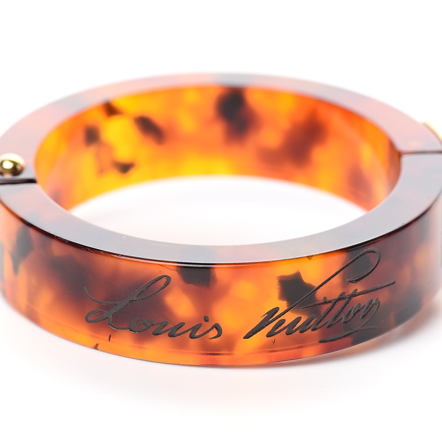 Louis Vuitton Lock Me Bracelet Ecaille 4 of 4