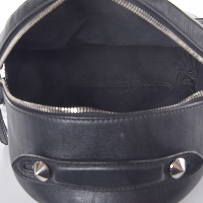 Fendi Vitello Dolce Crystal Flowerland Croc Tail Mini Backpack Black 5 of 7