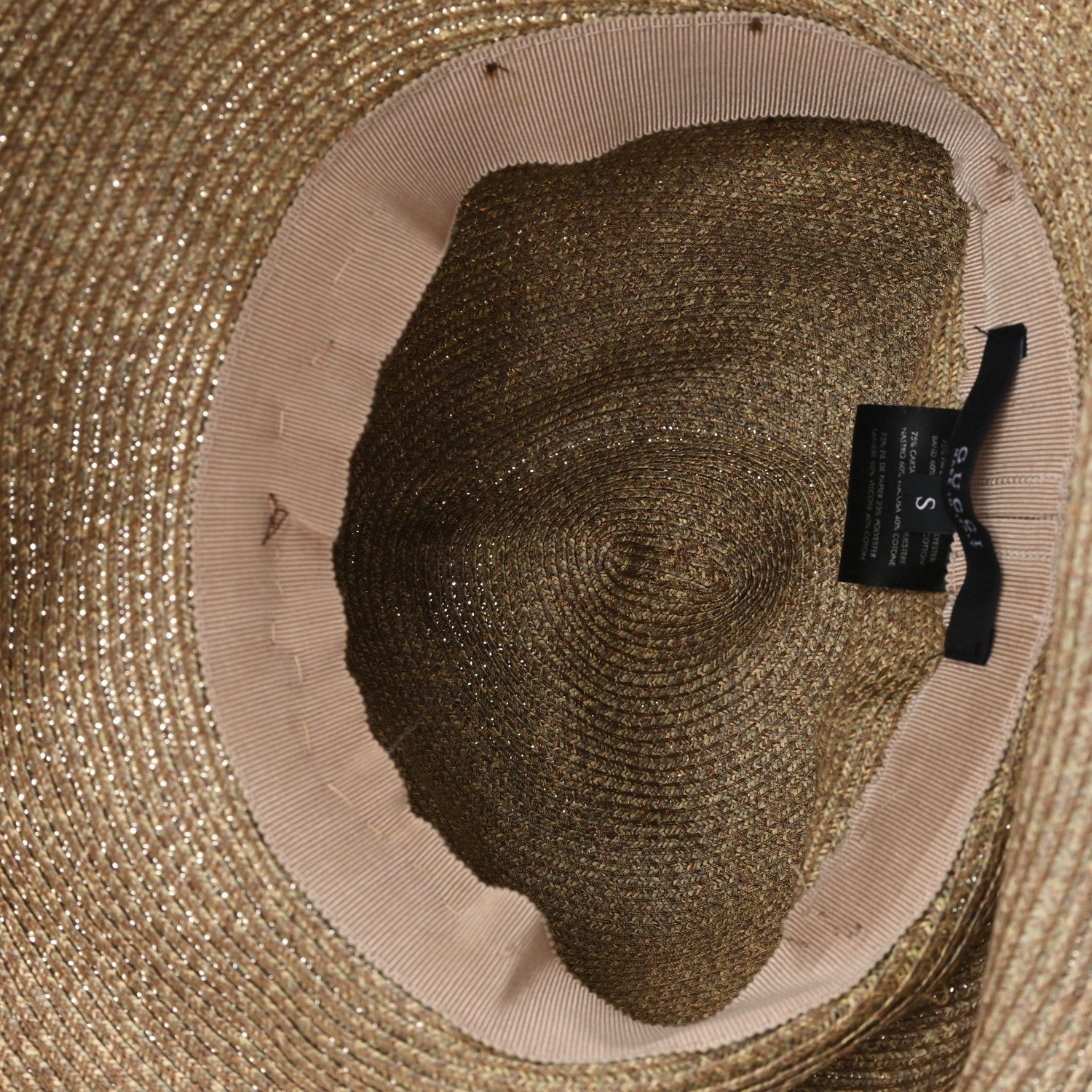 Gucci Paper Blend Wide Brim Hat S Brown 1807068 – FASHIONPHILE