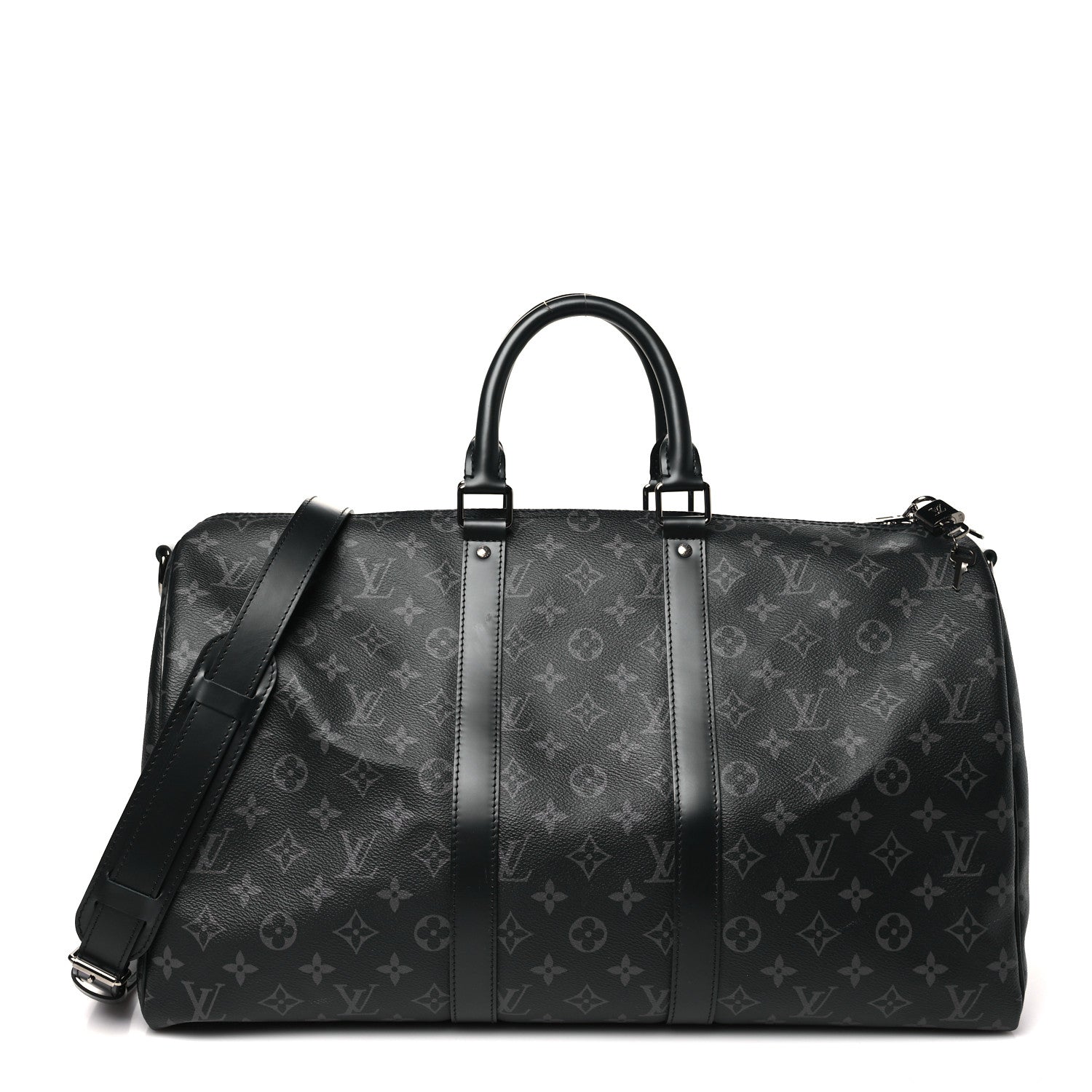 Louis Vuitton Monogram Eclipse Keepall Bandouliere 45 1 of 10