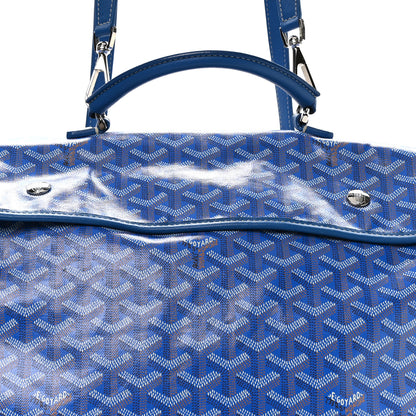 Goyard Goyardine Saint Leger Soft Briefcase Backpack Sky Blue 8 of 12