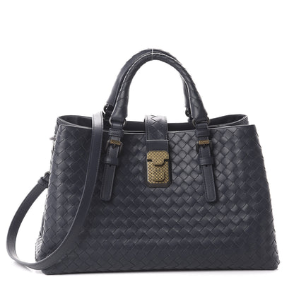 Bottega Veneta Light Calf Intrecciato Small Roma Light Tourmaline 1 of 8