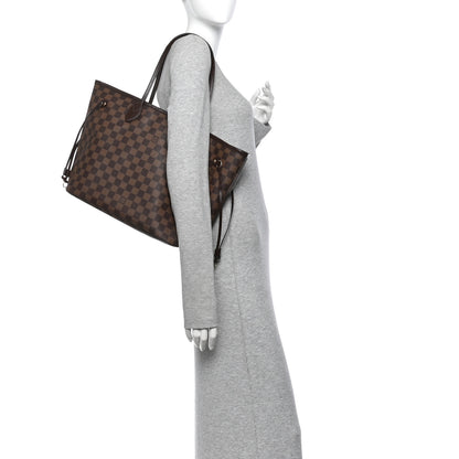 Louis Vuitton Damier Ebene Neverfull MM 2 of 11