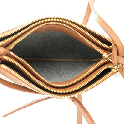 Celine Lambskin Small Trio Crossbody Bag Tan 6 of 8