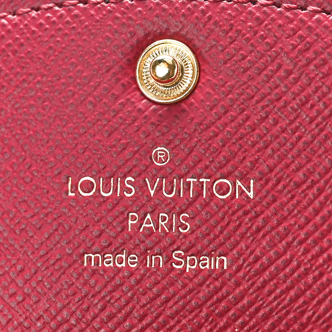 Monogram Rosalie Coin Purse Fuchsia