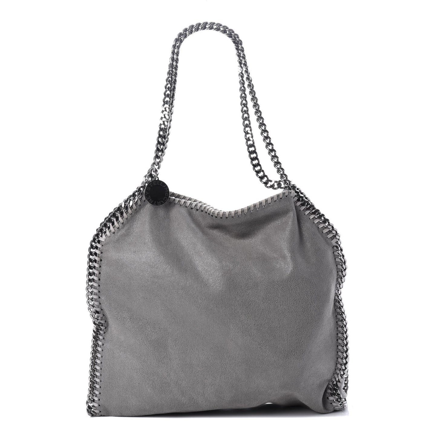 Shaggy Deer Small Falabella Tote Grey