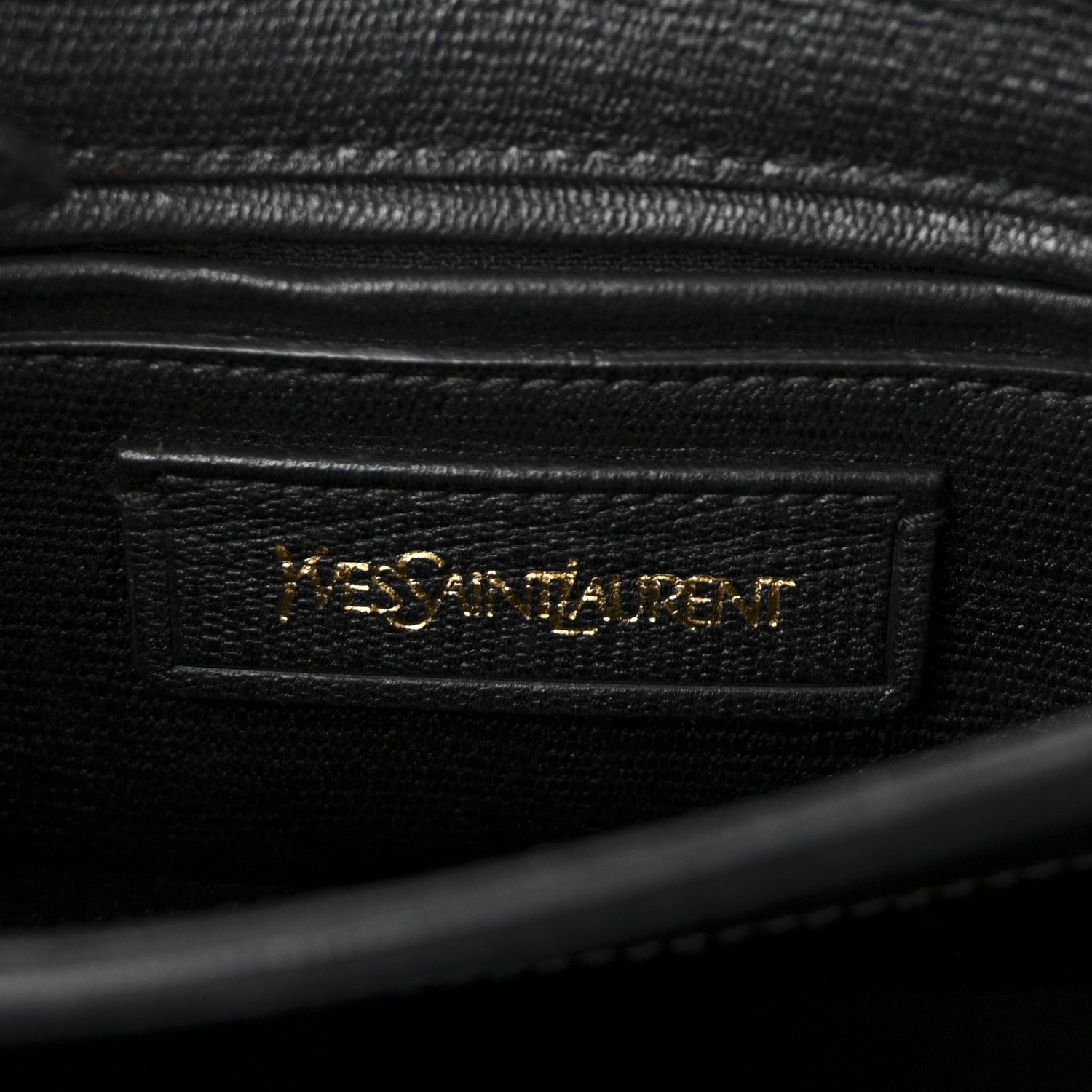 Saint Laurent Calfskin Classic Y Satchel Black 6 of 9
