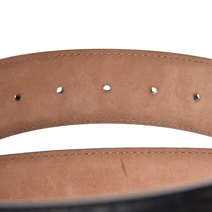 Gucci Guccissima Interlocking G 40mm Belt 80 32 Black 5 of 5