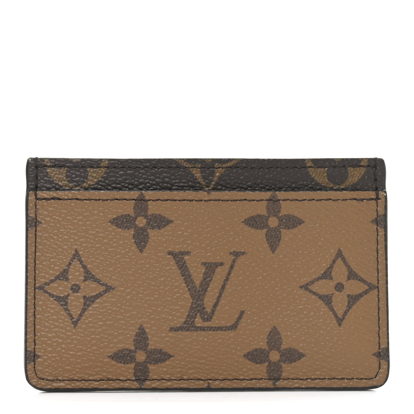 Reverse Monogram Card Holder