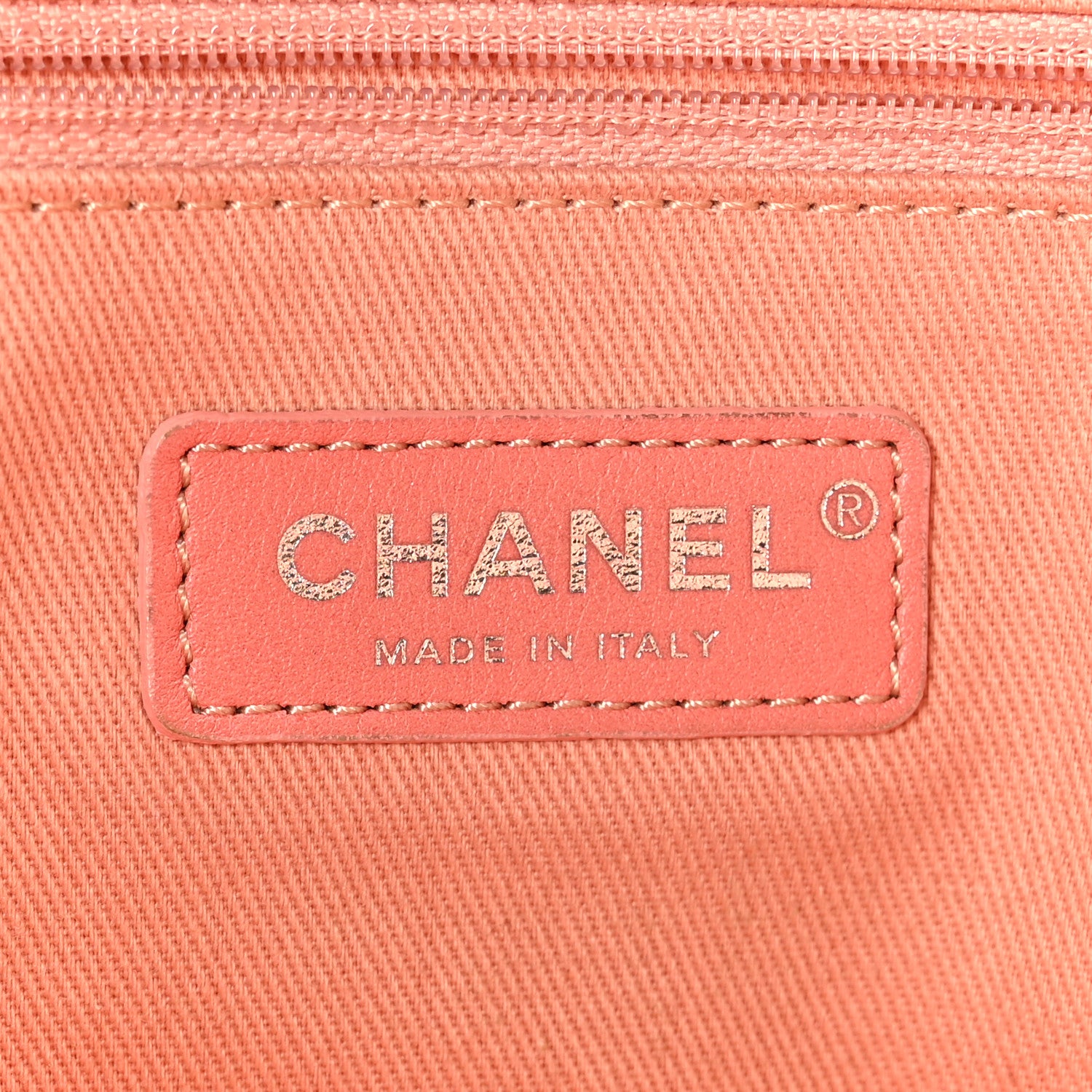 Chanel Mixed Fibers Small Deauville Tote Pink 7 of 10