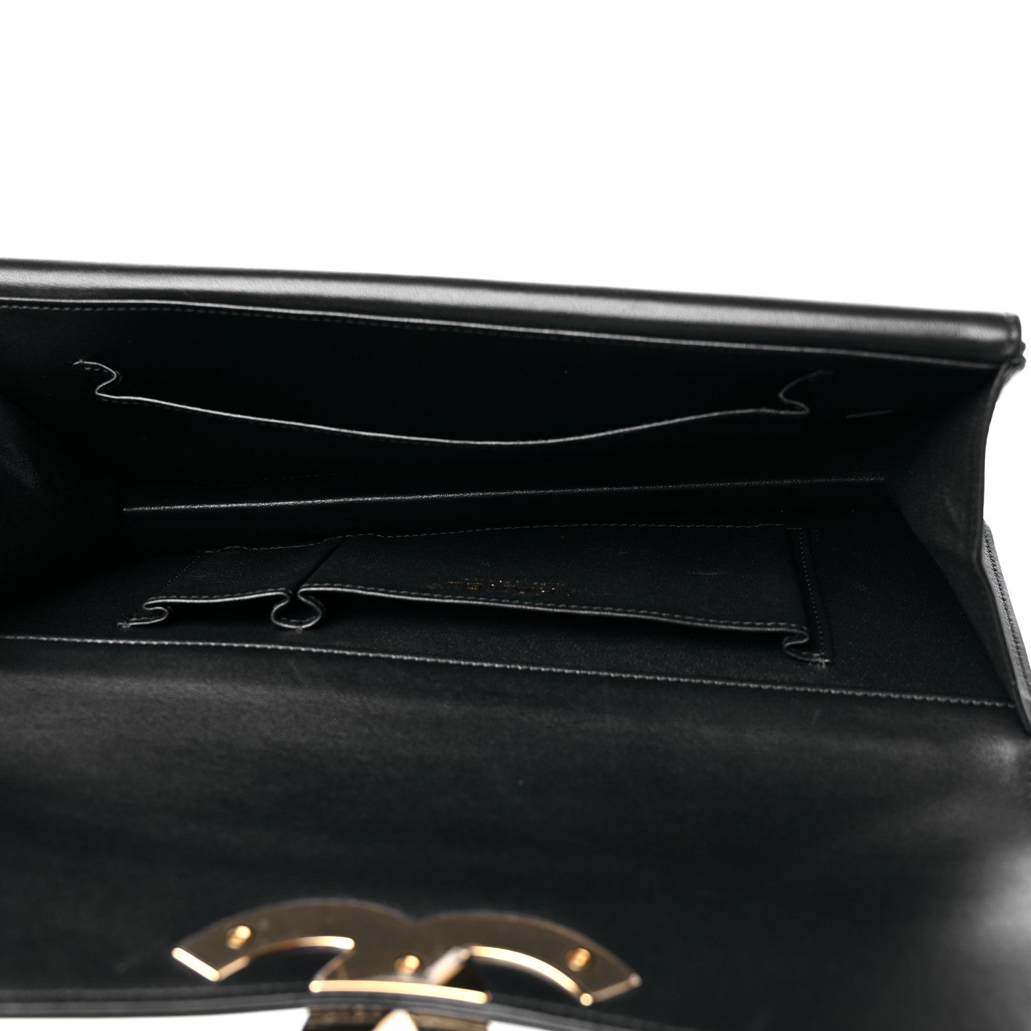 Chanel Lambskin Evening In Egypt Clutch Black 5 of 14