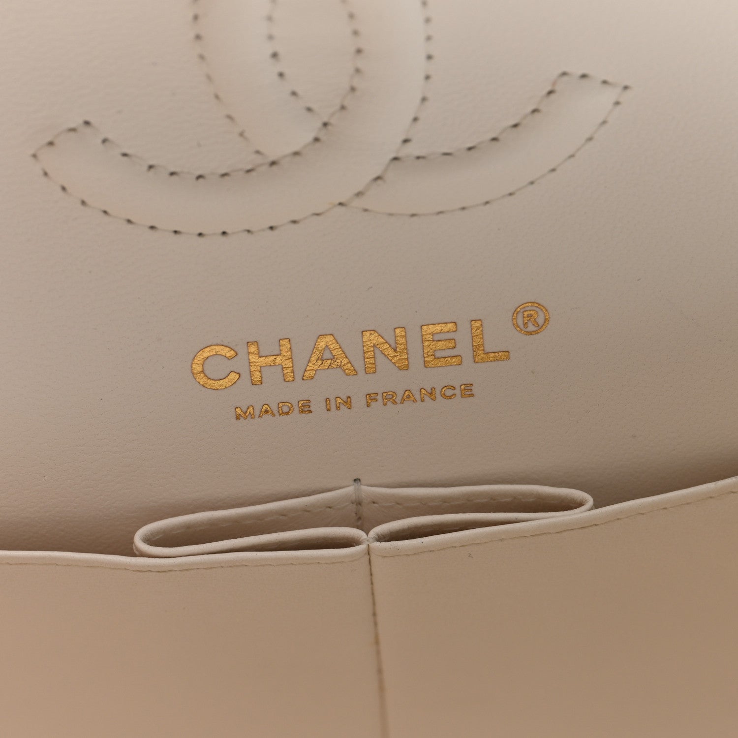 Chanel Caviar Quilted Rainbow CC Small Double Flap White 6 of 10