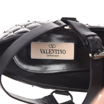 Valentino Garavani Nappa Rockstud Spike Mary Jane 105mm Pumps 39.5 Black 7 of 7