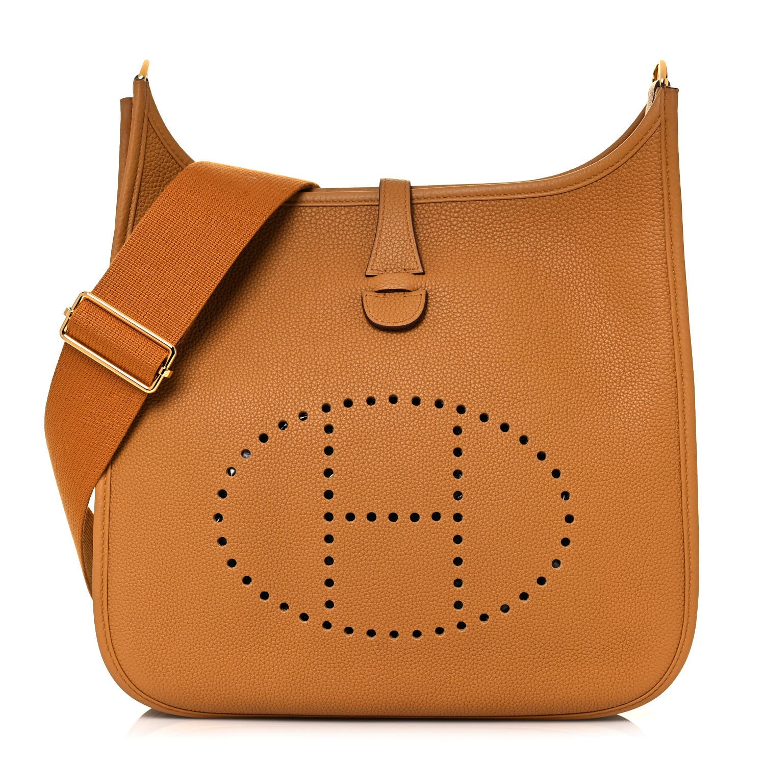 Hermes Taurillon Maurice Evelyne III PM Sesame 1 of 13