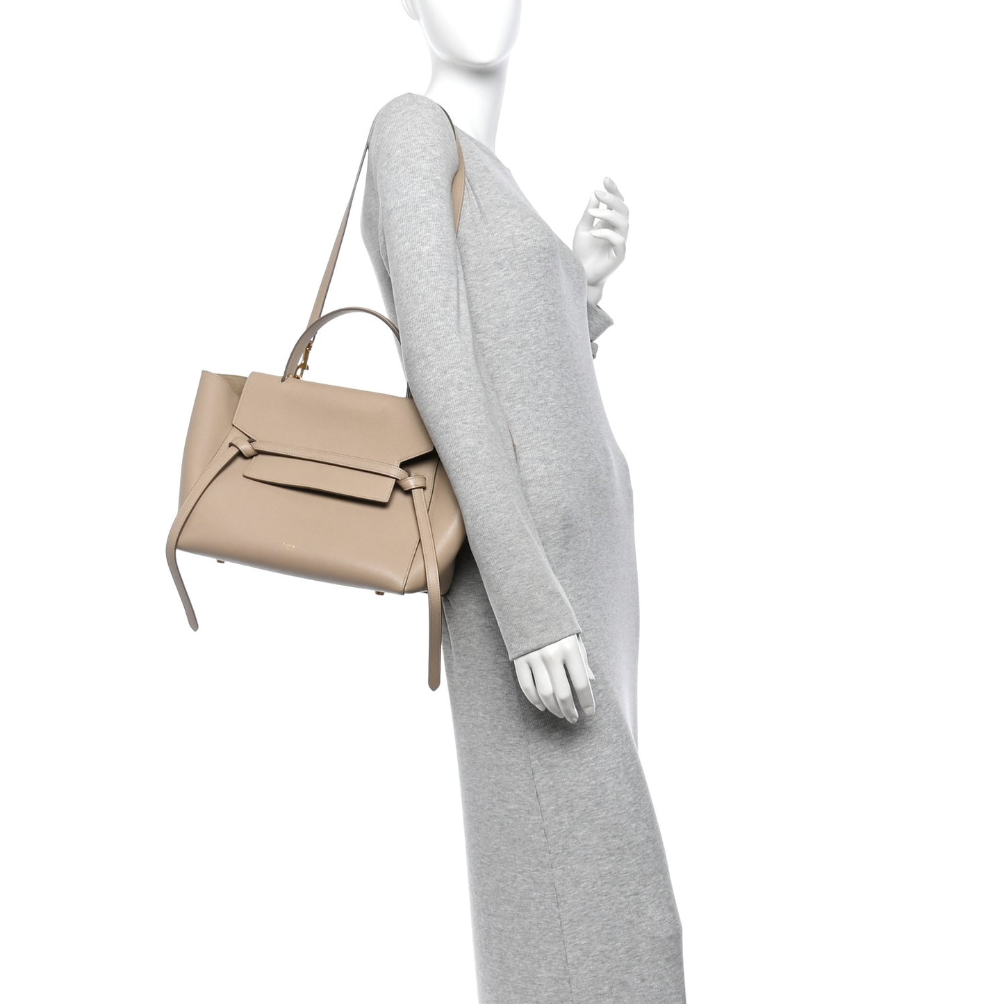 Grained Calfskin Mini Belt Bag Dune