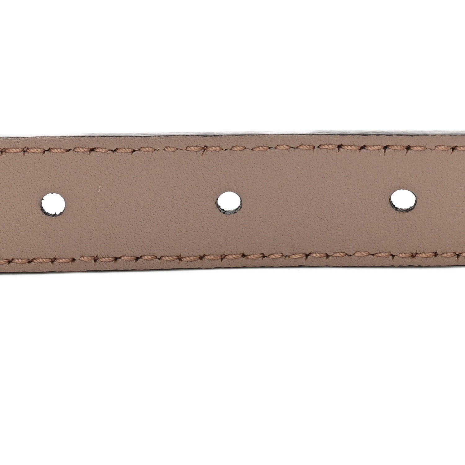 Gucci Calfskin Double G 20mm Belt 85 34 Porcelain Rose 4 of 5
