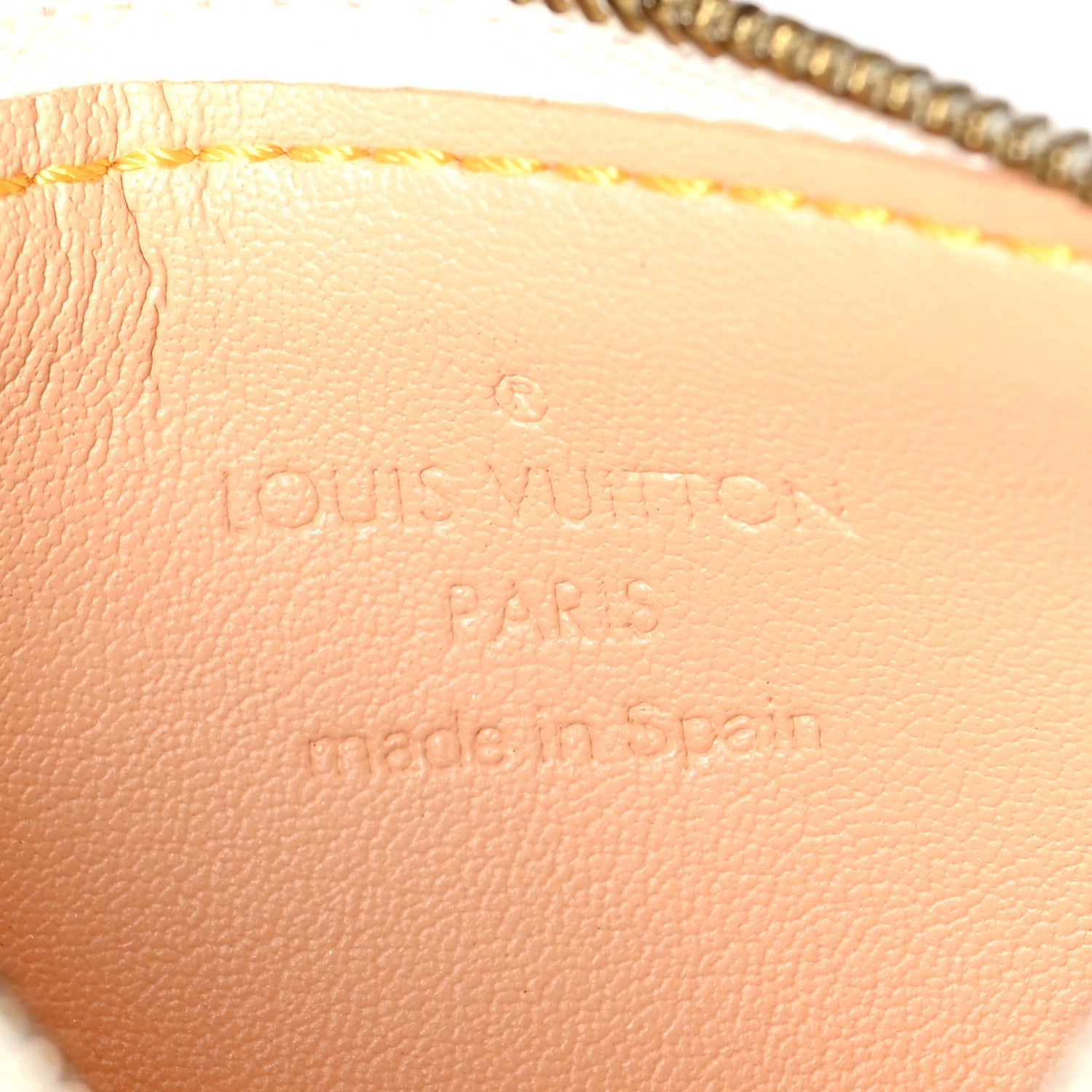 Louis Vuitton Monogram Multicolor Key Pouch White 7 of 10