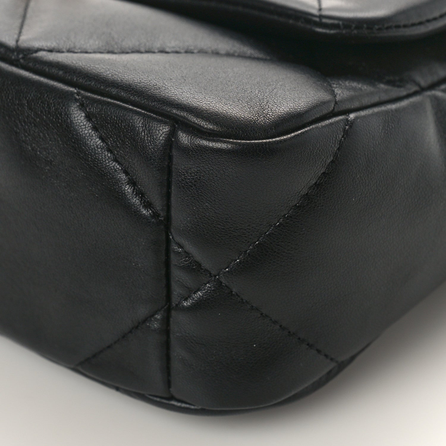 Chanel Lambskin Quilted Medium Chanel 19 Flap Black 8 of 8
