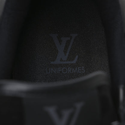 Louis Vuitton Suede Mens LV Trainer Sneakers 8 Black 10 of 10