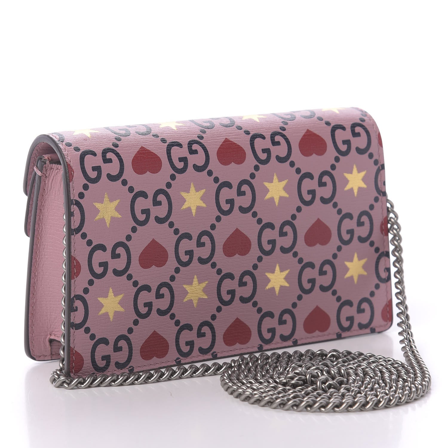 Gucci Calfskin Valentine's Day Exclusive Super Mini Dionysus Shoulder Bag 3 of 10
