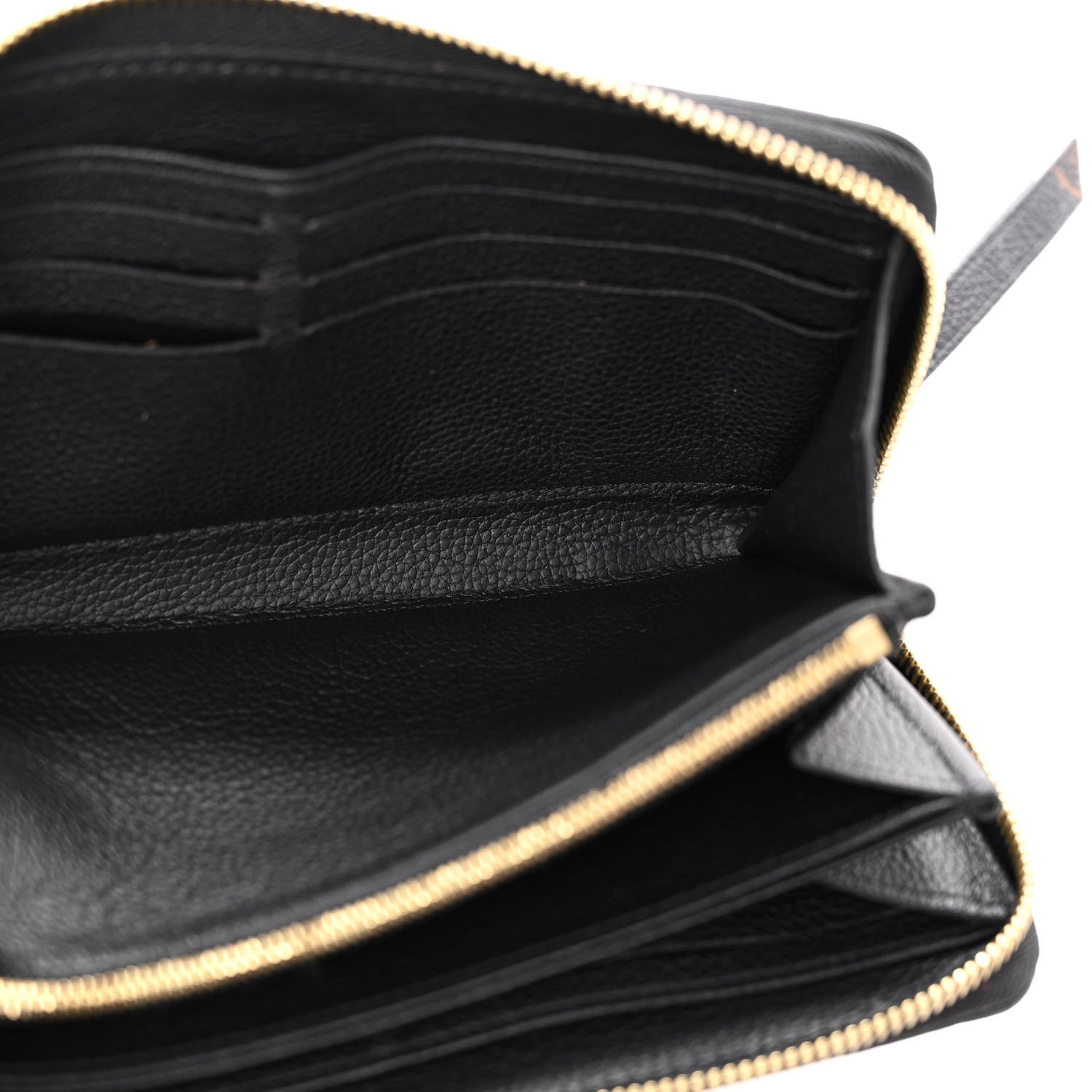 Louis Vuitton Empreinte Zippy Wallet Black 5 of 11
