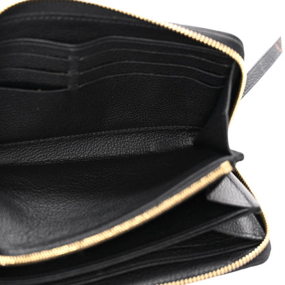 Louis Vuitton Empreinte Zippy Wallet Black 5 of 11