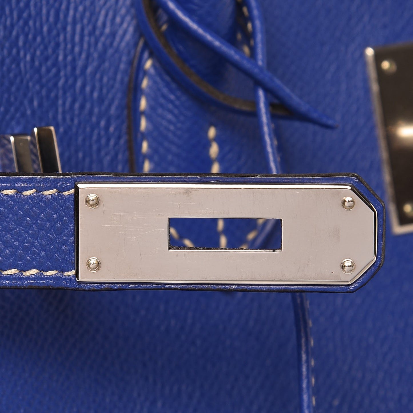 Epsom Candy Birkin 30 Bleu Electrique Mykonos