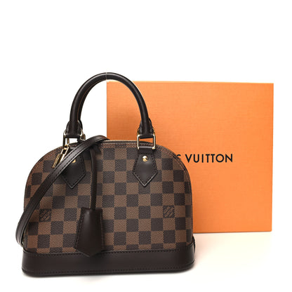 Louis Vuitton Damier Ebene Alma BB 10 of 10