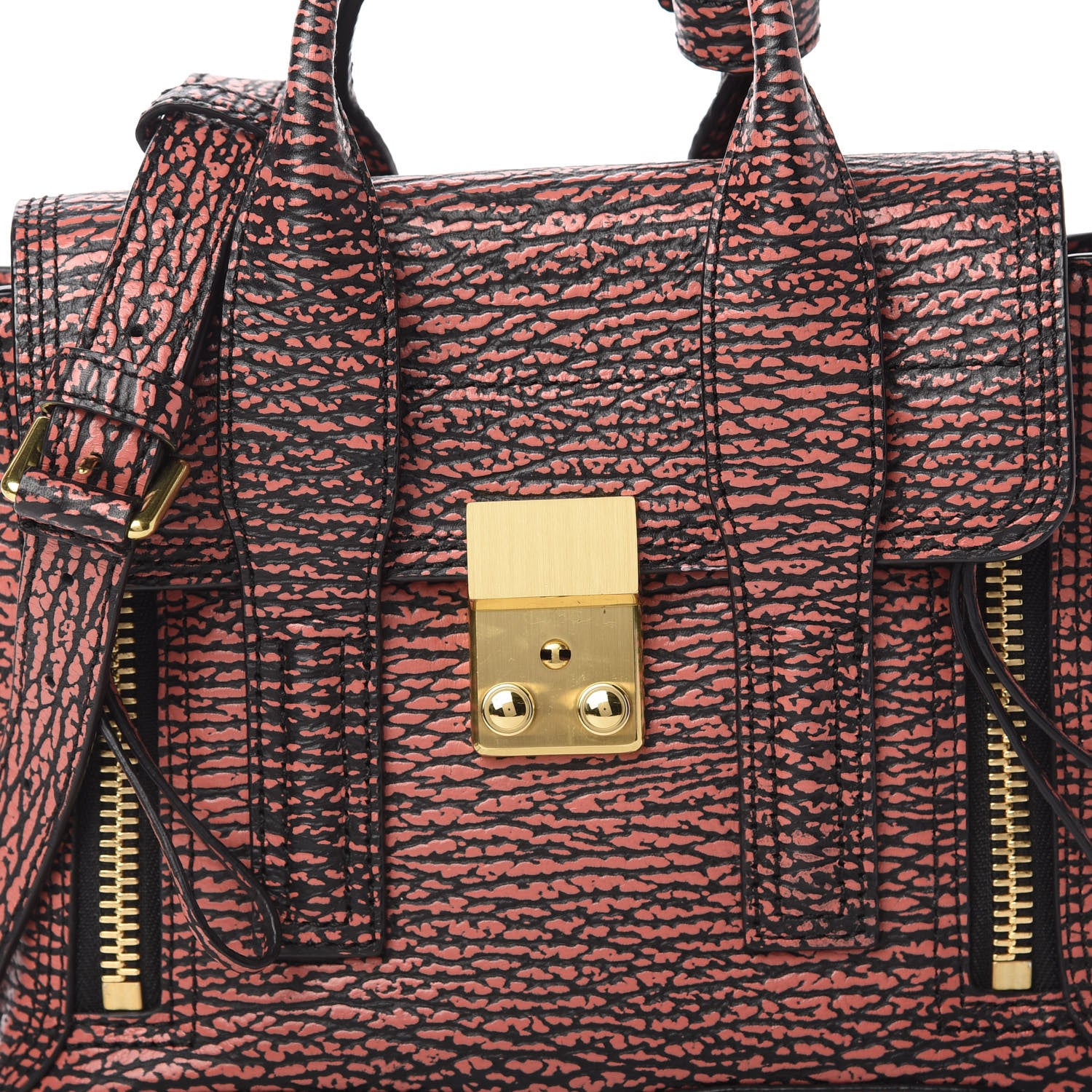 3.1 Phillip Lim Textured Calfskin Mini Pashli Satchel 9 of 9