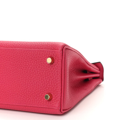 Hermes Togo Kelly Retourne 25 Framboise 10 of 11