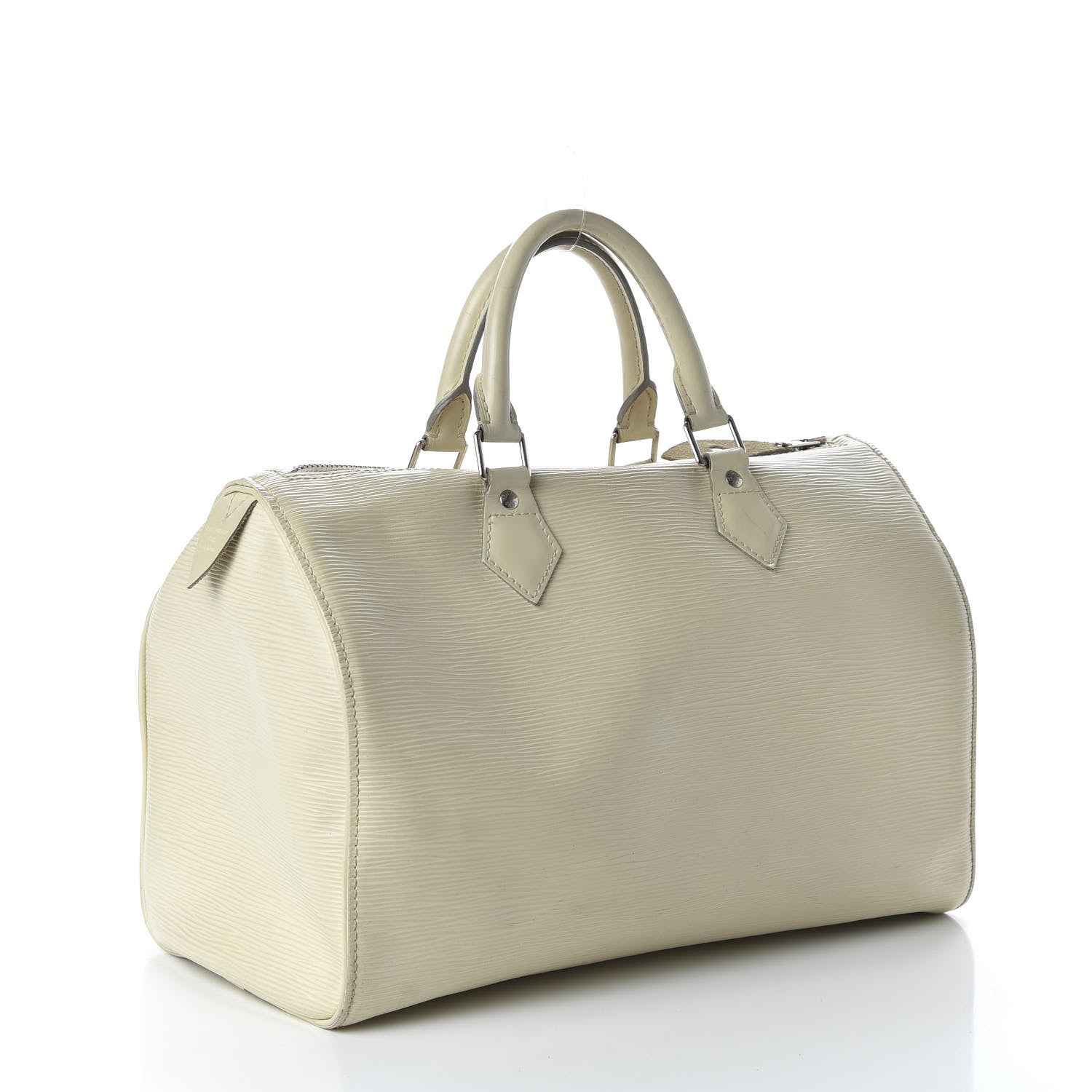 Louis Vuitton Epi Speedy 30 Ivory 3 of 12