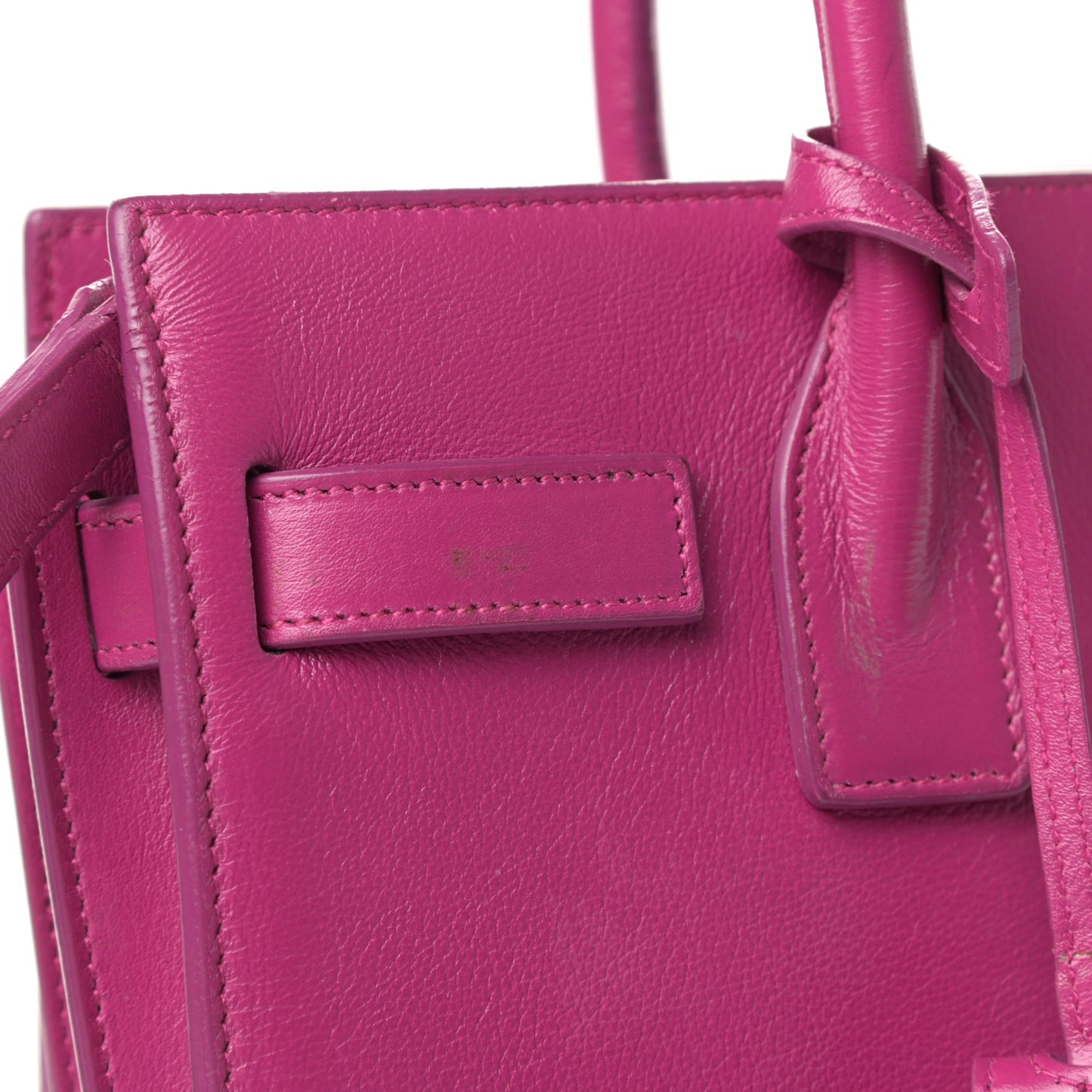 Calfskin Baby Sac De Jour Fuchsia