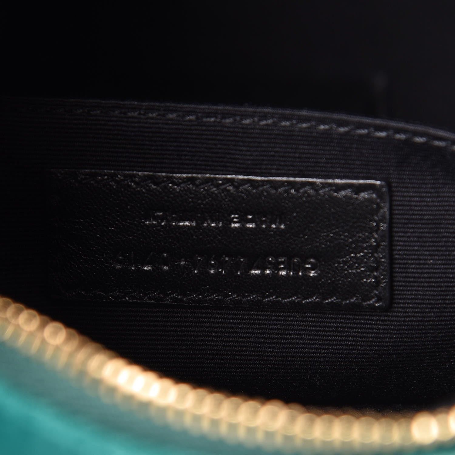 Saint Laurent Velvet Matelasse Monogram Lou Camera Bag Deep Malachite 7 of 20