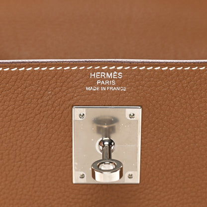 Hermes Togo Kelly Retourne 28 Gold 6 of 11