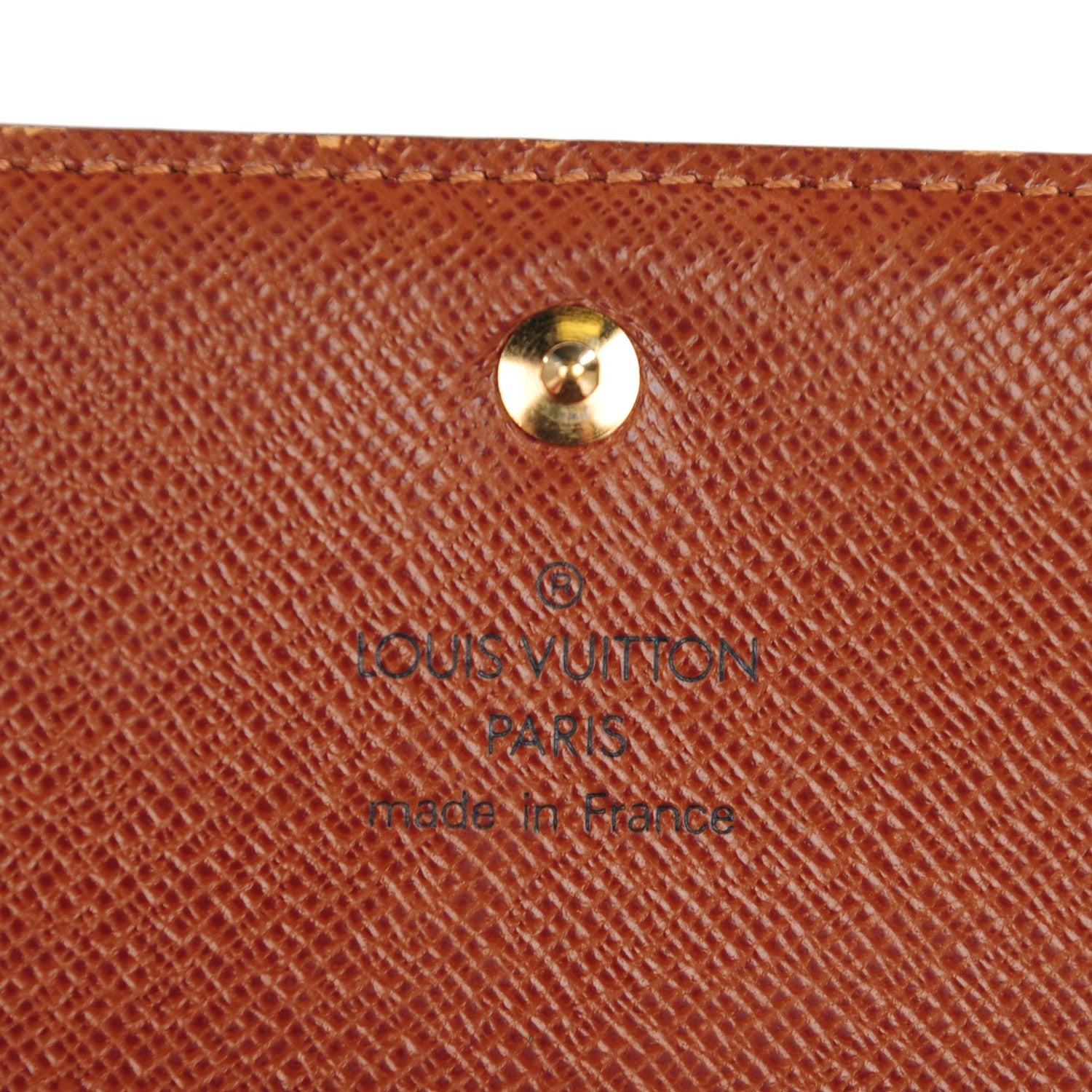 Louis Vuitton Monogram Porte-Monnaie Tresor Wallet 7 of 11