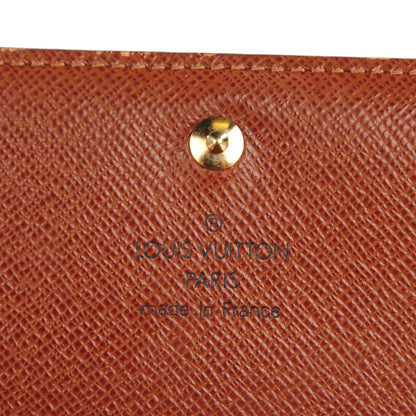 Louis Vuitton Monogram Porte-Monnaie Tresor Wallet 7 of 11