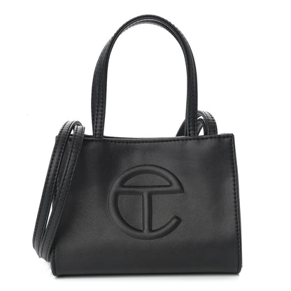Telfar Vegan Leather Small Shopping Bag Black 1 of 13