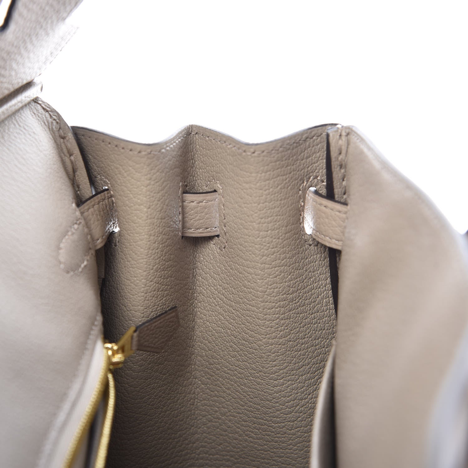 Hermes Togo Birkin 25 Gris Tourterelle 11 of 38