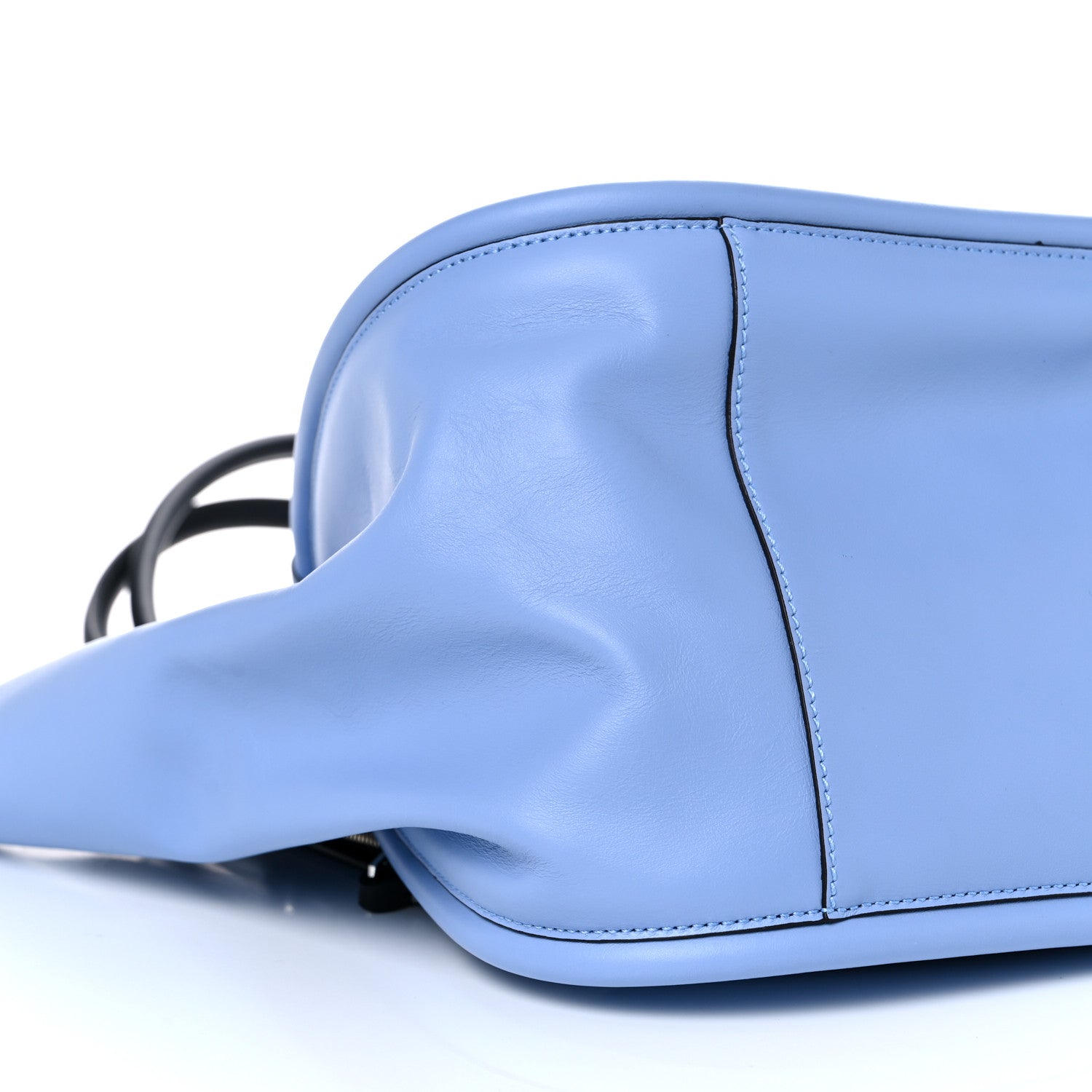 Proenza Schouler Calfskin Large Ruched Tote Sky Blue 8 of 9