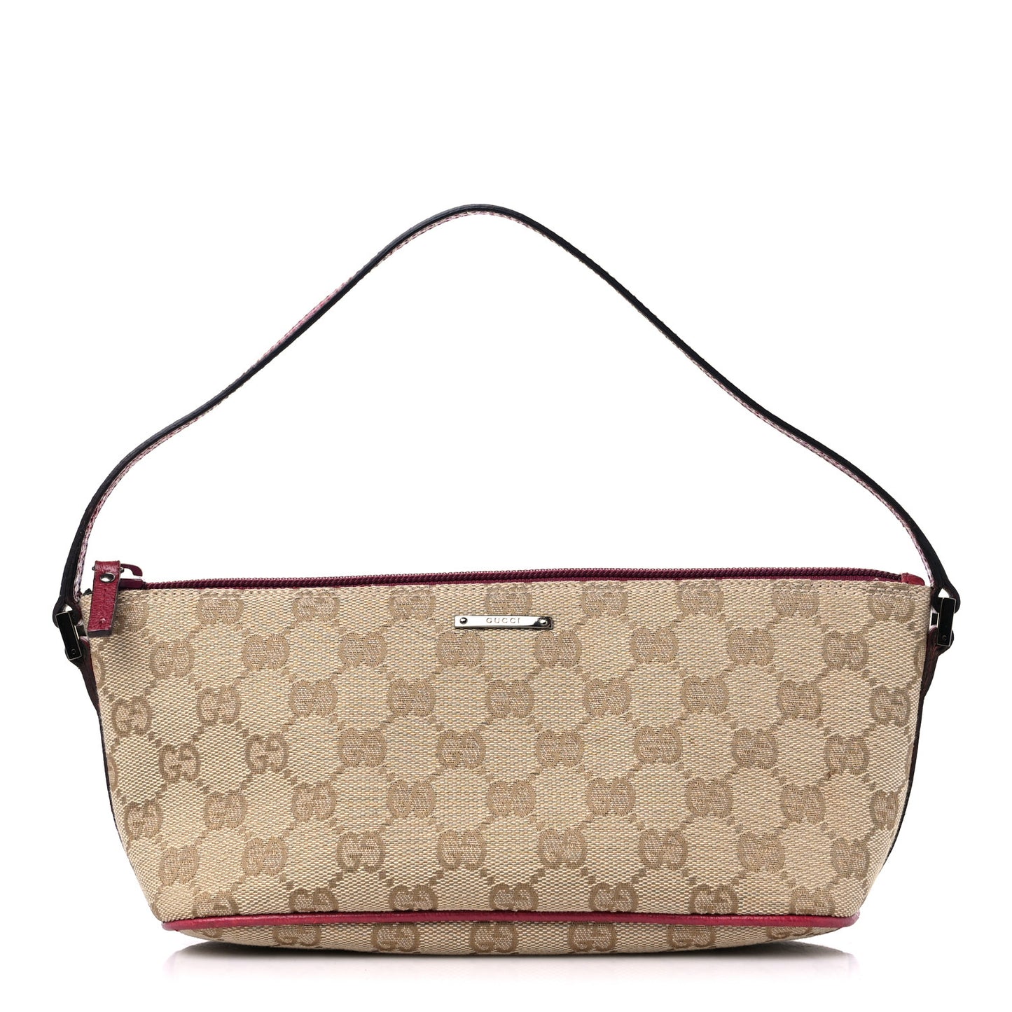 Monogram Boat Pochette Red