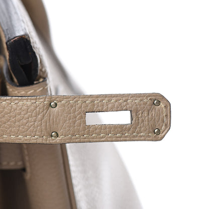 Hermes Togo Birkin 40 Gris Tourterelle 17 of 32