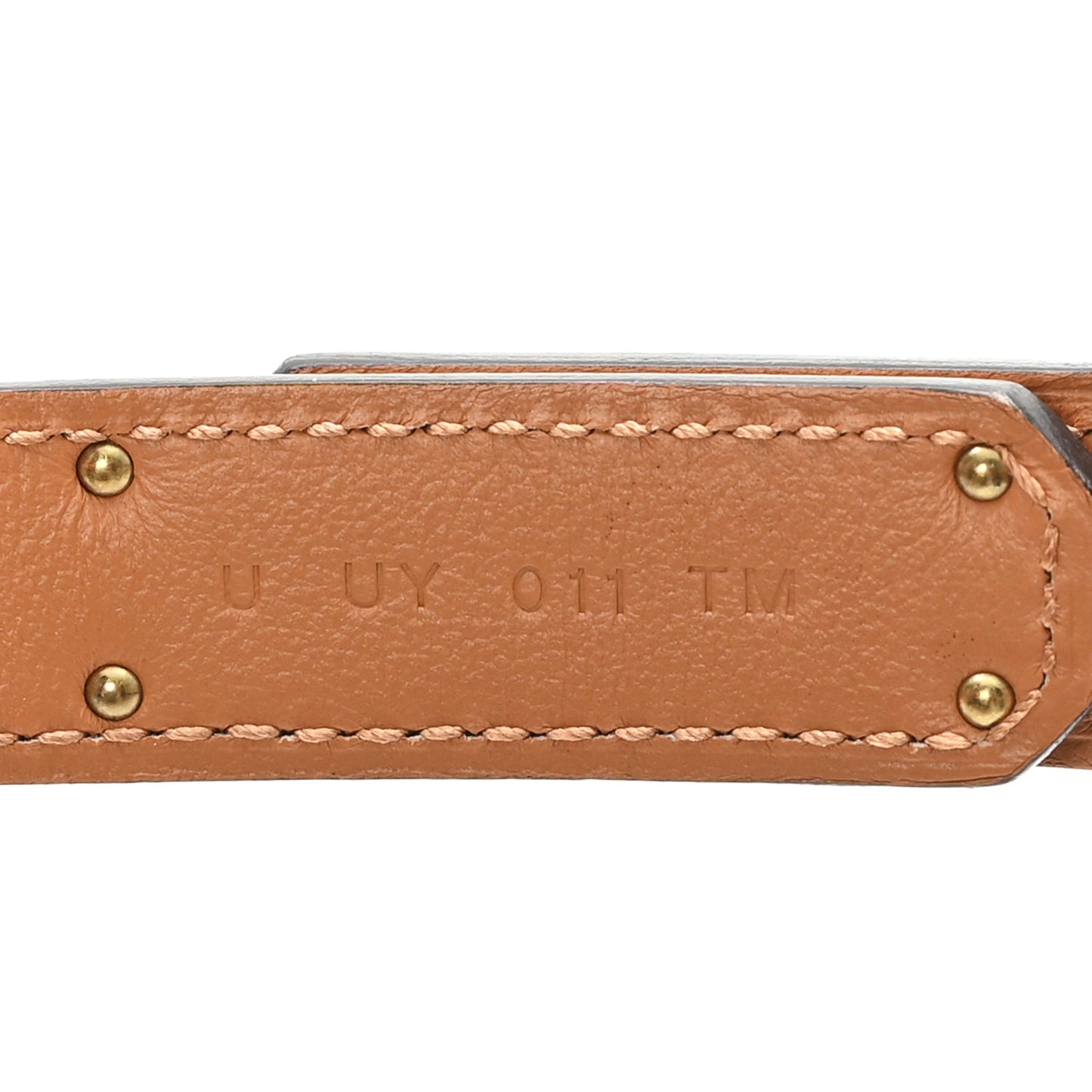 Epsom Kelly Belt Gold