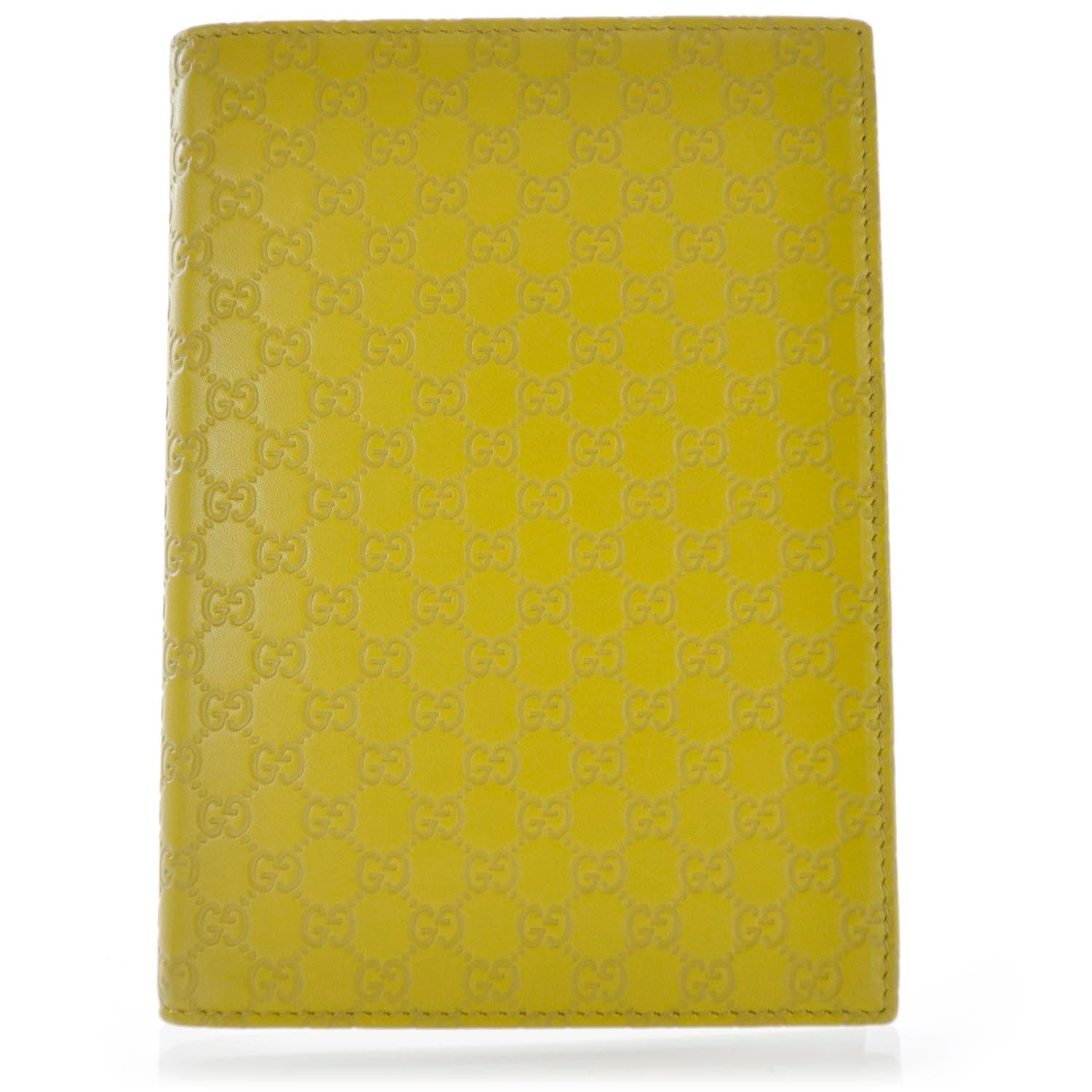 Gucci Microguccissima Small Notebook Yellow 1 of 7