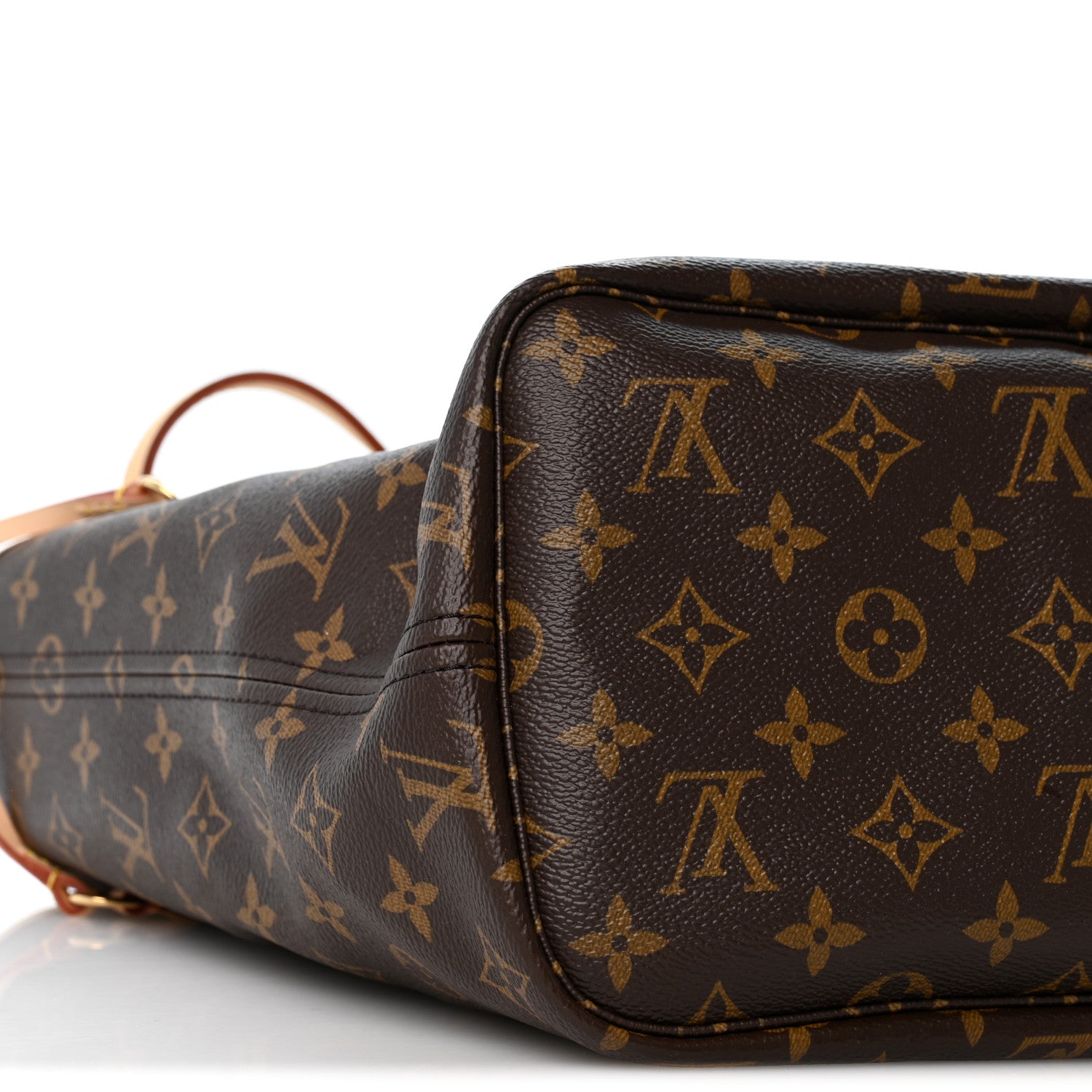Louis Vuitton Monogram Inside Out Neverfull Bandouliere MM Rouge Sari 8 of 9