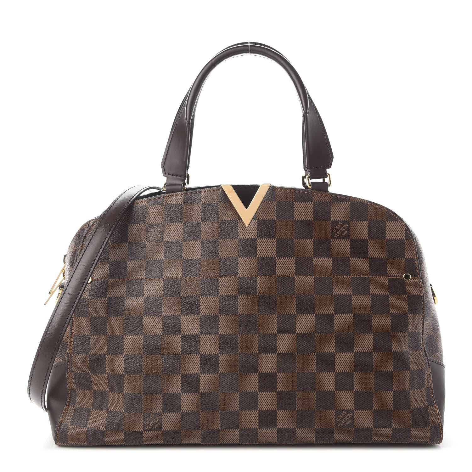 Louis Vuitton Damier Ebene Kensington Bowling Bag 1 of 10