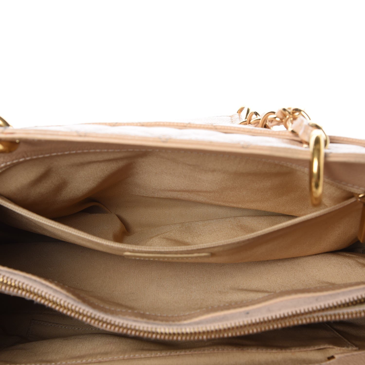 Chanel Caviar Quilted Grand Shopping Tote GST Beige Clair 6 of 18