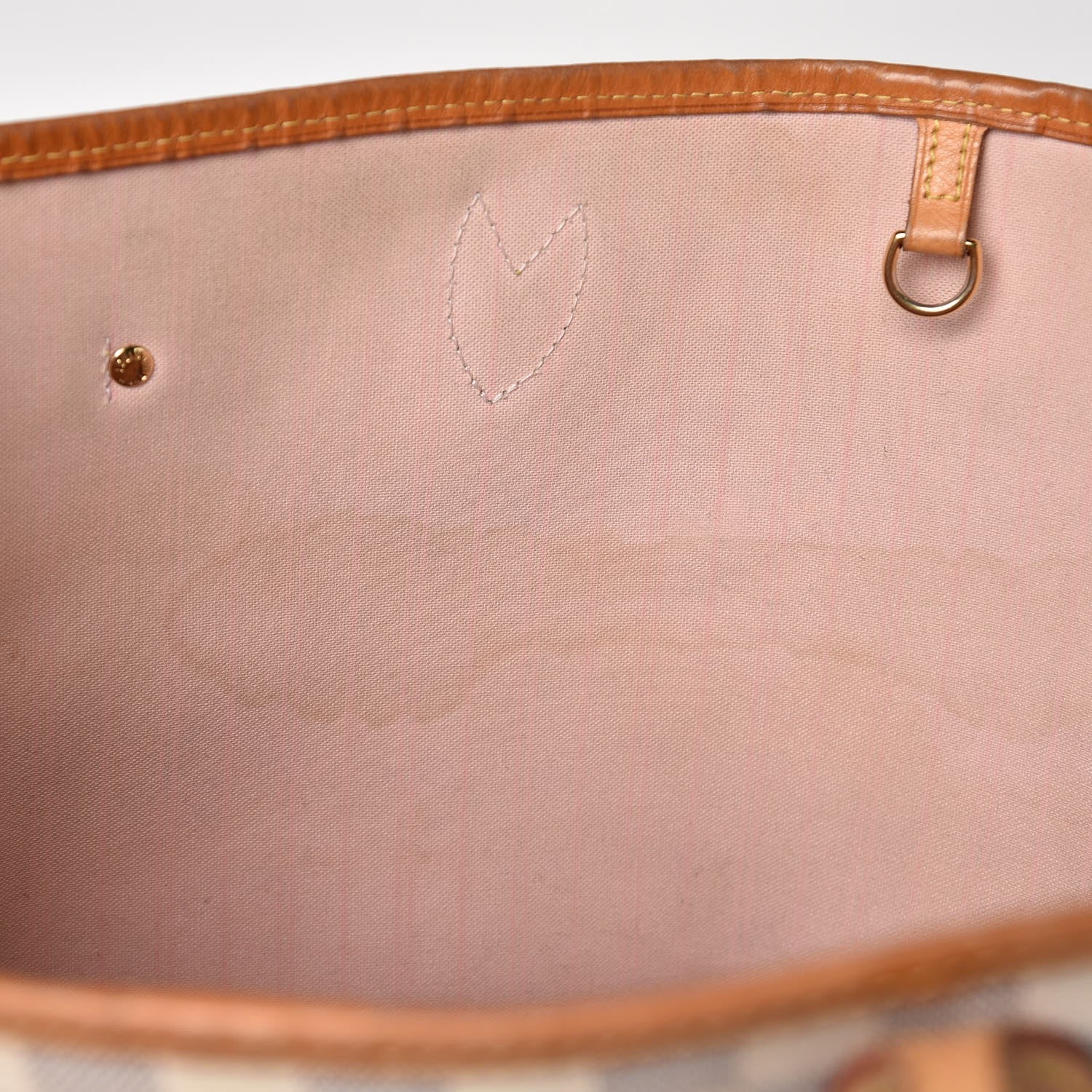 Louis Vuitton Damier Azur Neo Neverfull MM Rose Ballerine 11 of 13