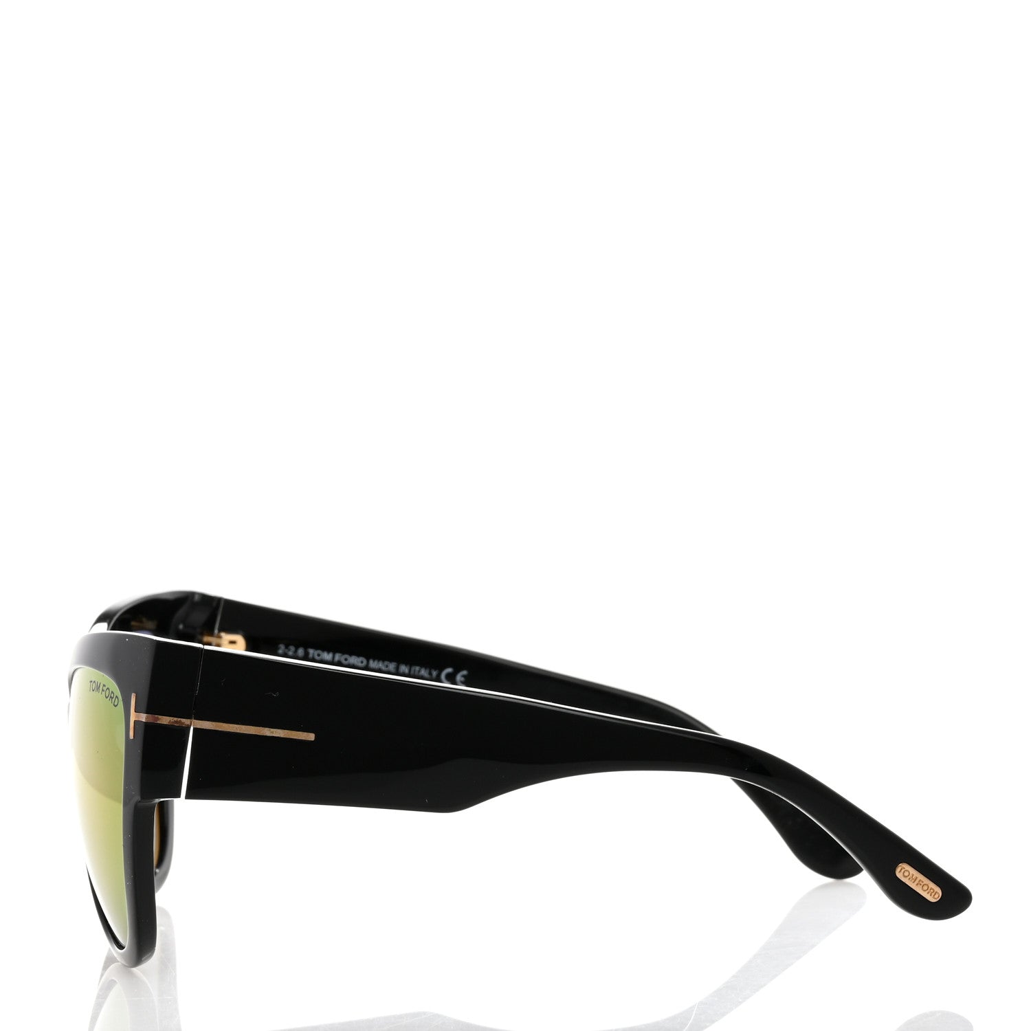 Tom Ford Acetate Anoushka Cat Eye Sunglasses TF371 Black 3 of 8